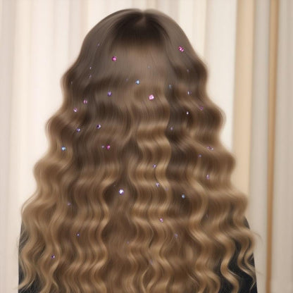✨Glitter Diamond Styling Tools Hair Gemstone Styling Set to light up girls' hair, clothes, accessories, No Heat Required Hair Styling Accessories